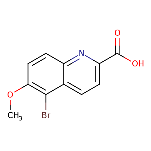 5-bromo-6-methoxyquinoline-2-carboxylic acid