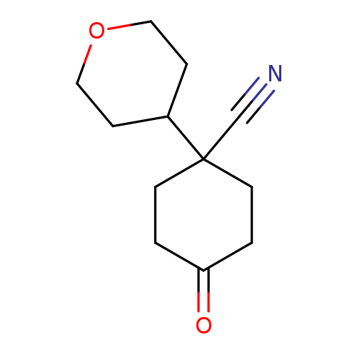 4-OXO-1-(TETRAHYDRO-2H-PYRAN-4-YL)-CYCLOHEXANECARBONITRILE