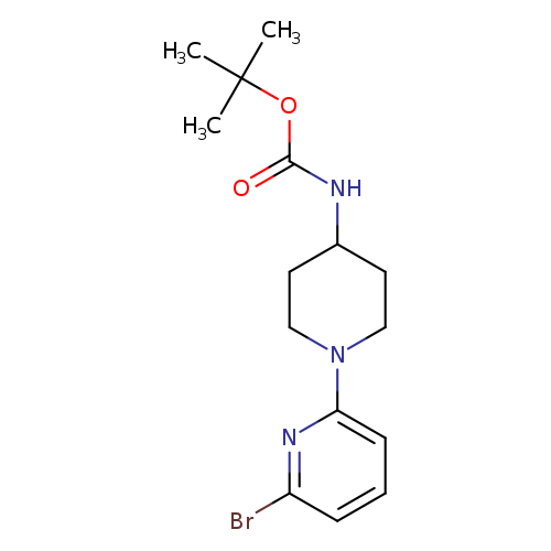 tert-butyl N-[1-(6-bromo-2-pyridyl)-4-piperidyl]carbamate