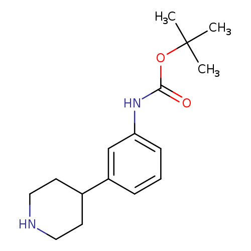 tert-Butyl (3-(piperidin-4-yl)phenyl)carbamate
