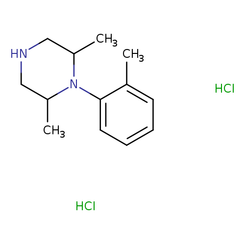 2,6-dimethyl-1-(2-methylphenyl)piperazine dihydrochloride