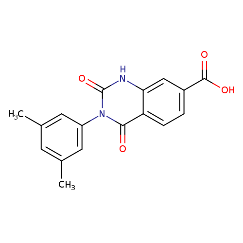 3-(3,5-Dimethylphenyl)-2,4-dioxo-1,2,3,4-tetrahydroquinazoline-7-carboxylic acid