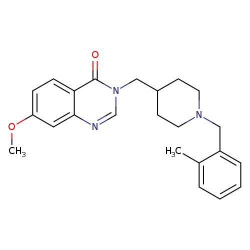 7-methoxy-3-({1-[(2-methylphenyl)methyl]piperidin-4-yl}methyl)-3,4-dihydroquinazolin-4-one