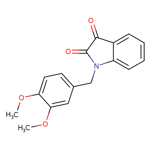 1-(3,4-dimethoxybenzyl)-1H-indole-2,3-dione