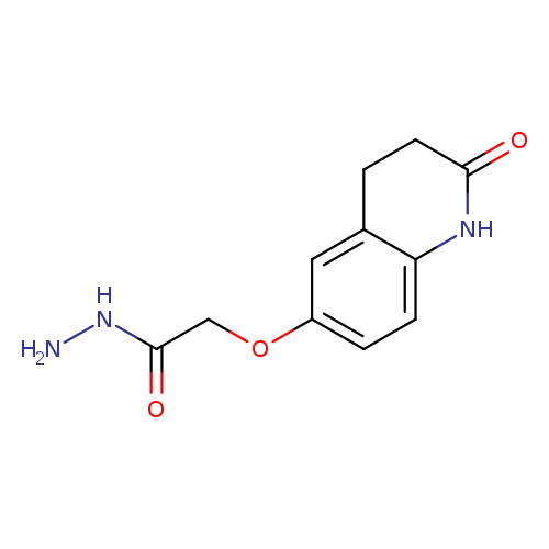 2-[(2-oxo-1,2,3,4-tetrahydroquinolin-6-yl)oxy]acetohydrazide
