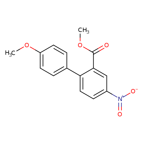 METHYL 4'-METHOXY-4-NITRO[1,1'-BIPHENYL]-2-CARBOXYLATE