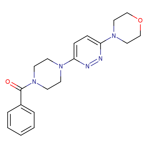 4-[6-(4-benzoylpiperazin-1-yl)pyridazin-3-yl]morpholine