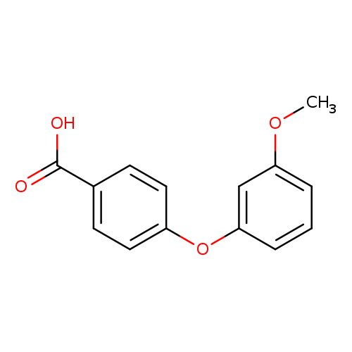 4-(3-methoxyphenoxy)benzoic acid