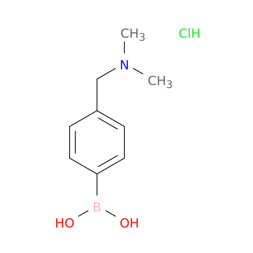 (4-((Dimethylamino)methyl)phenyl)boronic acid hydrochloride