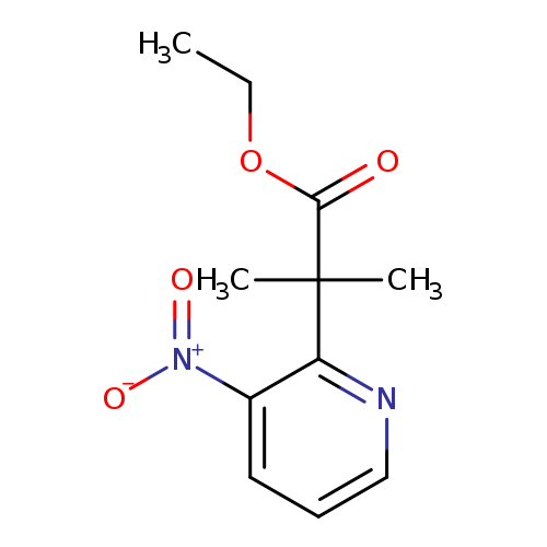 ETHYL 2-METHYL-2-(3-NITROPYRIDIN-2-YL)PROPANOATE
