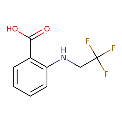 2-[(2,2,2-trifluoroethyl)amino]benzoic acid