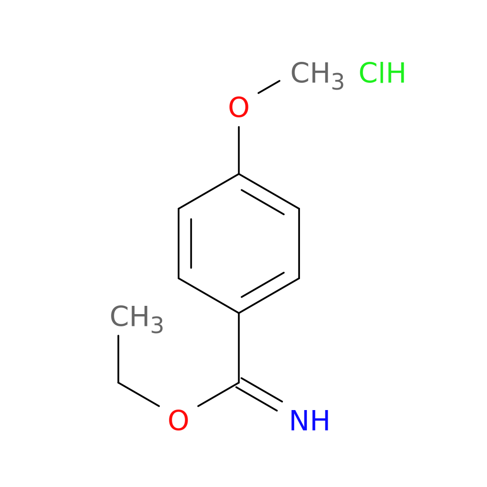 Ethyl 4-methoxybenzimidate hydrochloride