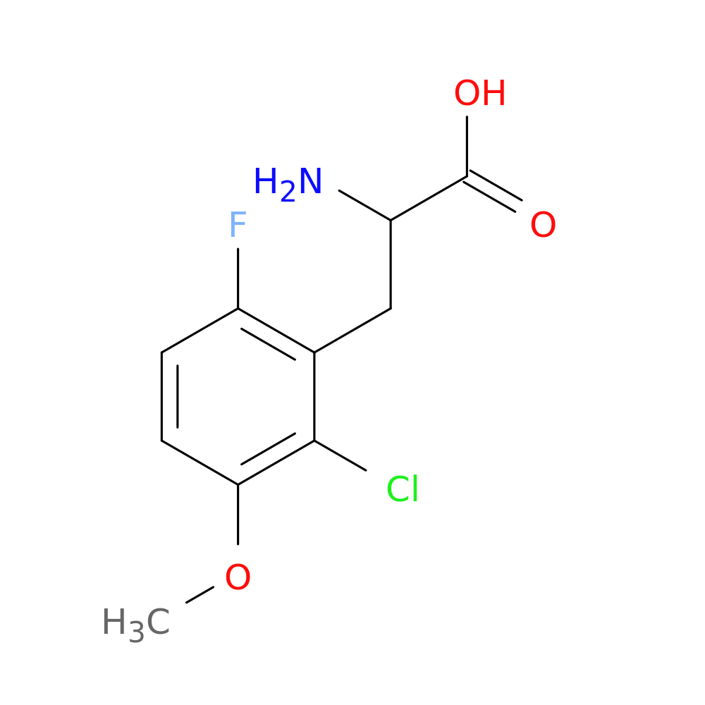 2-Amino-3-(2-chloro-6-fluoro-3-methoxyphenyl)propanoic acid