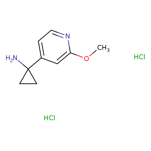 1-(2-Methoxypyridin-4-yl)cyclopropan-1-amine dihydrochloride
