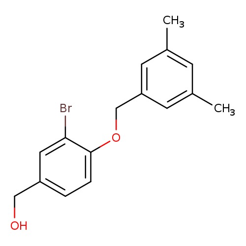 Benzenemethanol, 3-bromo-4-[(3,5-dimethylphenyl)methoxy]-