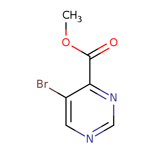 4-Pyrimidinecarboxylic acid, 5-bromo-, methyl ester