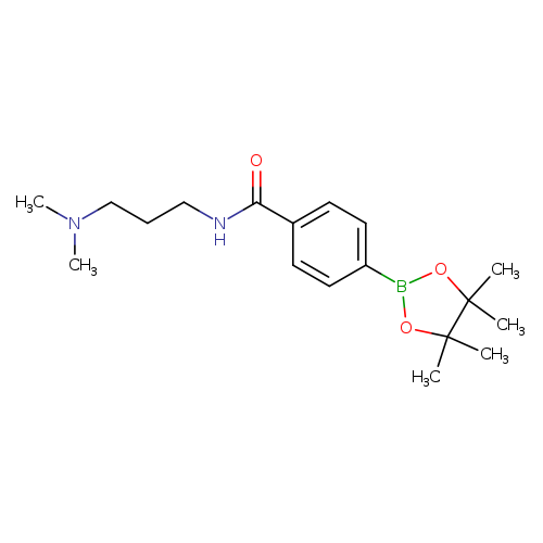 4-(3-(Dimethylamino)propylcarbamoyl)phenylboronic acid pinacol ester