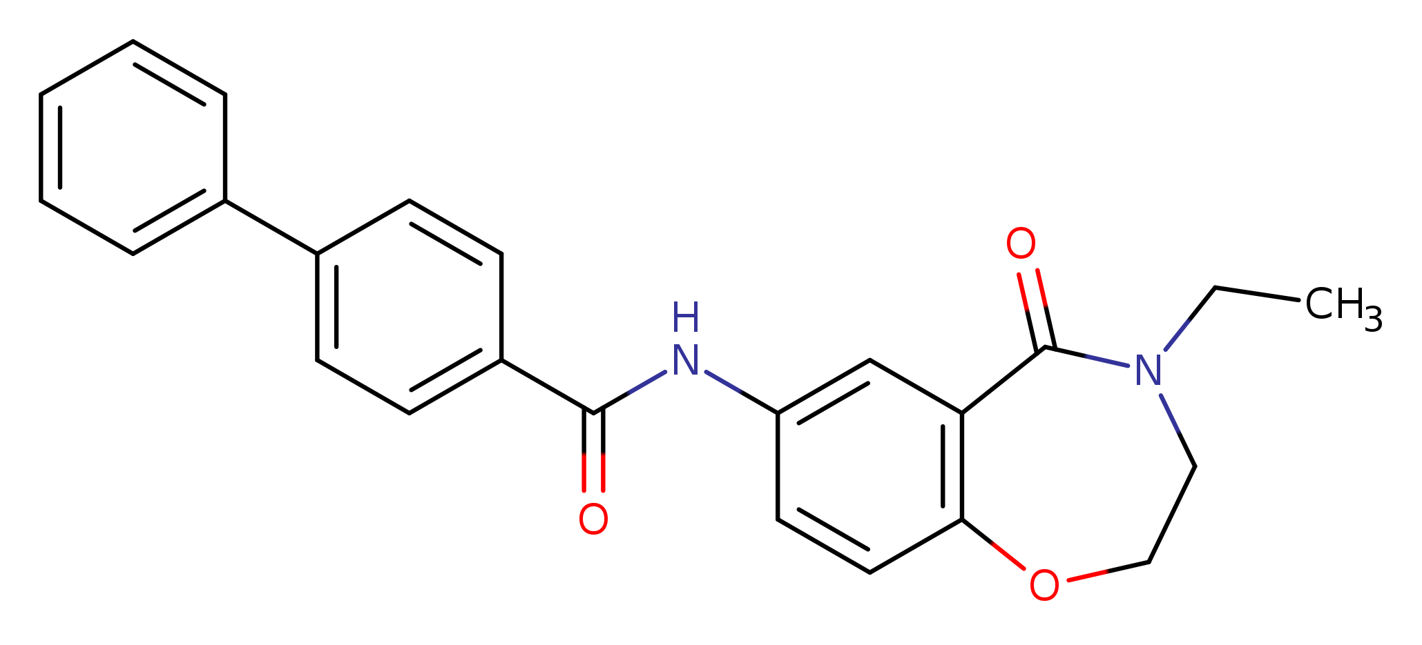 N-(4-ethyl-5-oxo-2,3,4,5-tetrahydro-1,4-benzoxazepin-7-yl)-[1,1'-biphenyl]-4-carboxamide