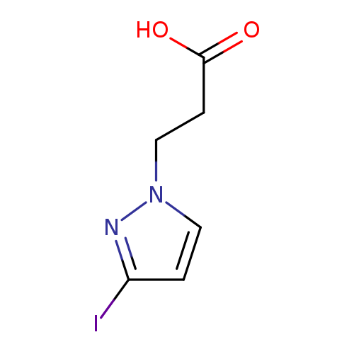 3-(3-iodo-1H-pyrazol-1-yl)propanoic acid