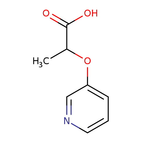2-(Pyridin-3-yloxy)propanoic acid
