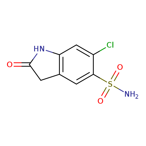 6-chloro-2-oxo-2,3-dihydro-1H-indole-5-sulfonamide