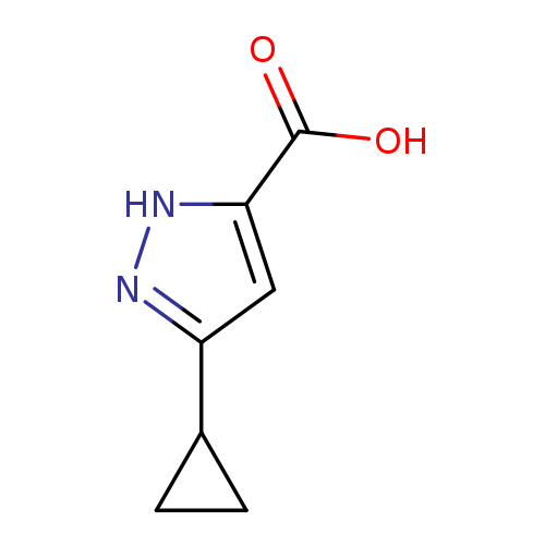 3-Cyclopropyl-1h-pyrazole-5-carboxylic acid