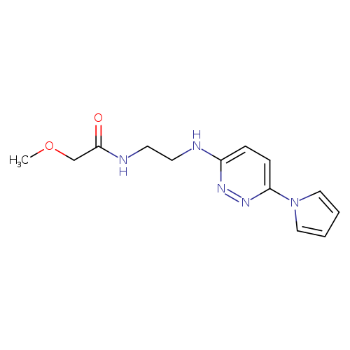 2-methoxy-N-(2-{[6-(1H-pyrrol-1-yl)pyridazin-3-yl]amino}ethyl)acetamide