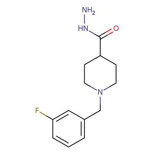 1-(3-Fluorobenzyl)piperidine-4-carbohydrazide