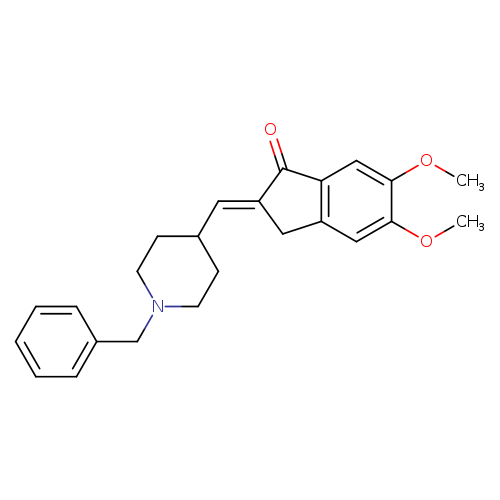 (2E)-2,3-Dihydro-5,6-dimethoxy-2-[[1-(phenylmethyl)-4-piperidinyl]methylene]-1H-inden-1-one