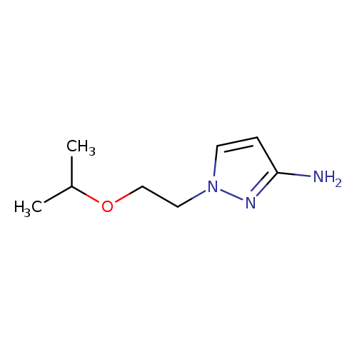 1-[2-(propan-2-yloxy)ethyl]-1H-pyrazol-3-amine
