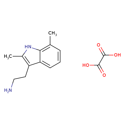 2-(2,7-Dimethyl-1h-indol-3-yl)ethanamine oxalate