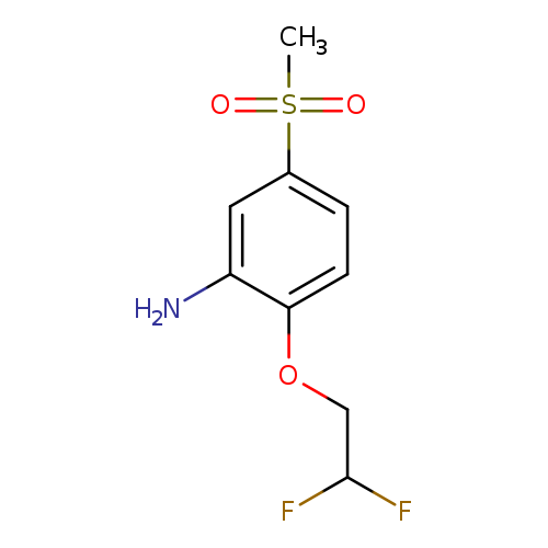 2-(2,2-difluoroethoxy)-5-methanesulfonylaniline