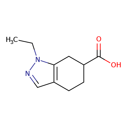 1-ethyl-4,5,6,7-tetrahydro-1H-indazole-6-carboxylicacid