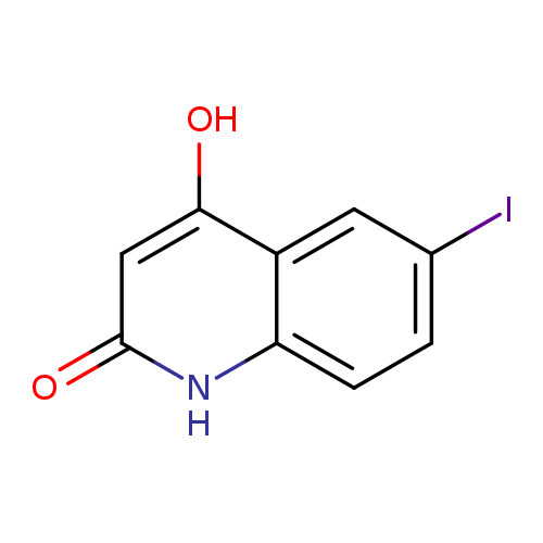 2(1H)-Quinolinone, 4-hydroxy-6-iodo-