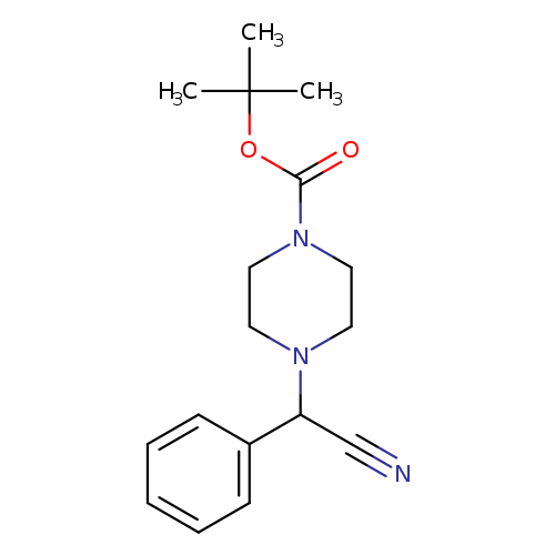 tert-Butyl 4-(cyano(phenyl)methyl)piperazine-1-carboxylate