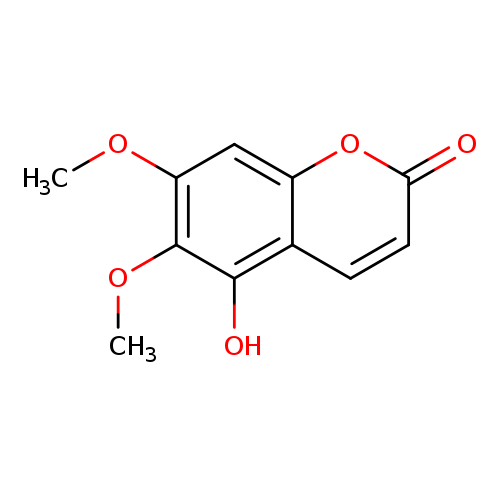 5-Hydroxy-6,7-dimethoxycoumarin