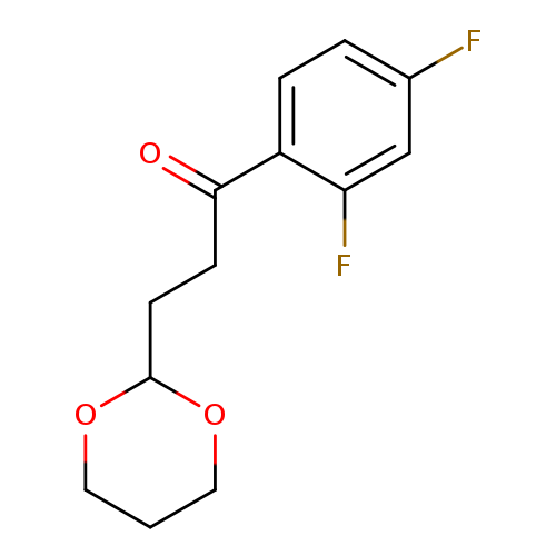2',4'-Difluoro-3-(1,3-dioxan-2-yl)propiophenone