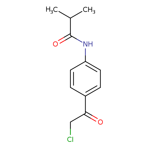 N-[4-(2-chloroacetyl)phenyl]-2-methylpropanamide