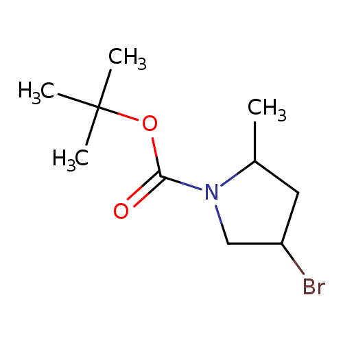tert-butyl 4-bromo-2-methylpyrrolidine-1-carboxylate, Mixture of diastereomers