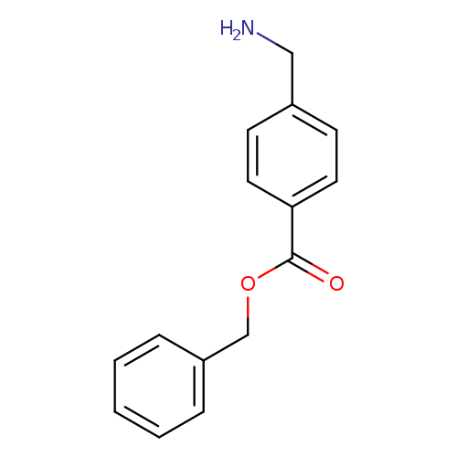 Benzoic acid, 4-(aminomethyl)-, phenylmethyl ester