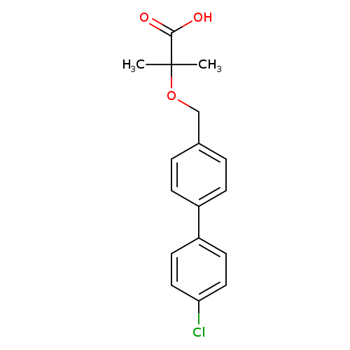 Propanoic acid,2-[(4'-chloro[1,1'-biphenyl]-4-yl)methoxy]-2-methyl-