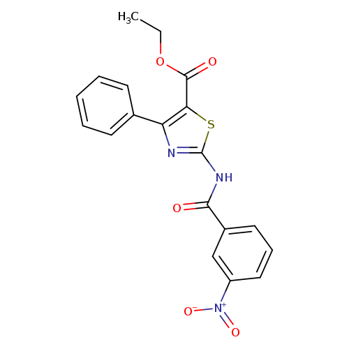 ethyl 2-(3-nitrobenzamido)-4-phenyl-1,3-thiazole-5-carboxylate