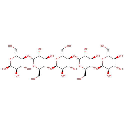 D-​Glucose, O-​α-​D-​glucopyranosyl-​(1→4)​-​O-​α-​D-​glucopyranosyl-​(1→4)​-​O-​α-​D-​glucopyranosyl-​(1→4)​-​O-​α-​D-​glucopyranosyl-​(1→4)​-