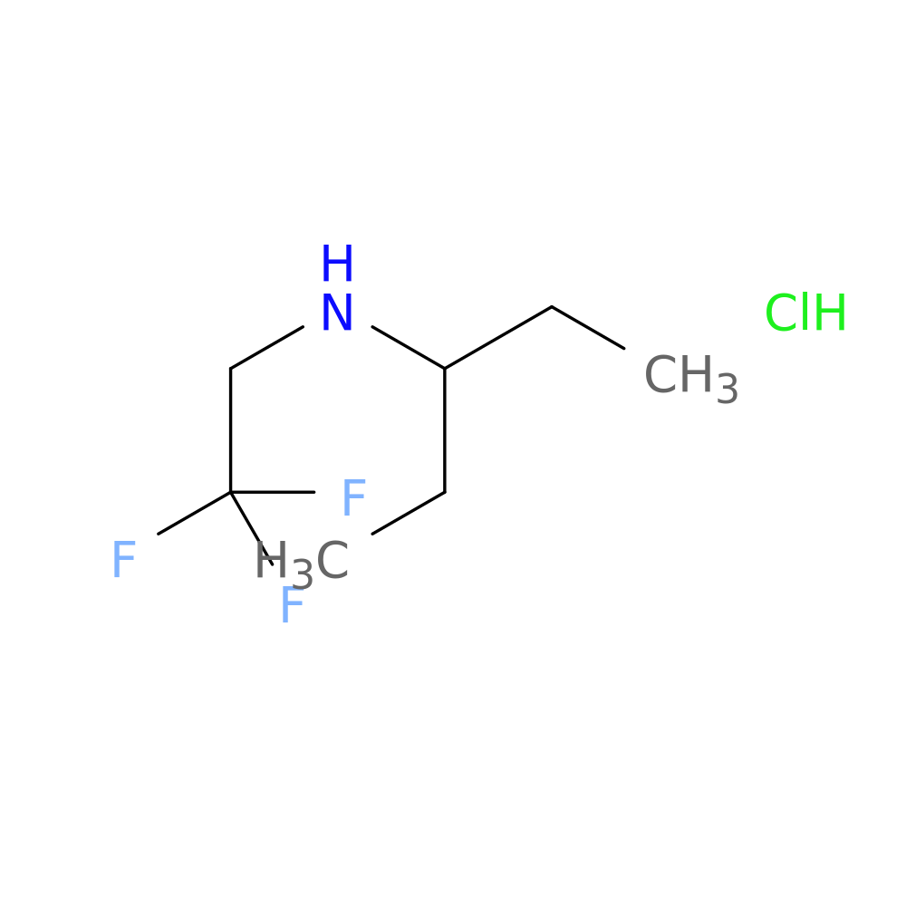 (pentan-3-yl)(2,2,2-trifluoroethyl)amine hydrochloride
