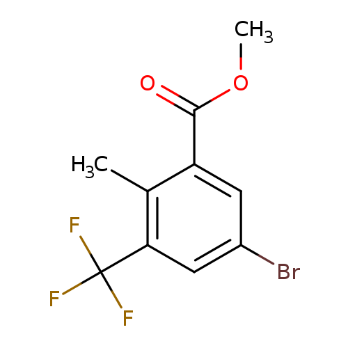 methyl 5-bromo-2-methyl-3-(trifluoromethyl)benzoate