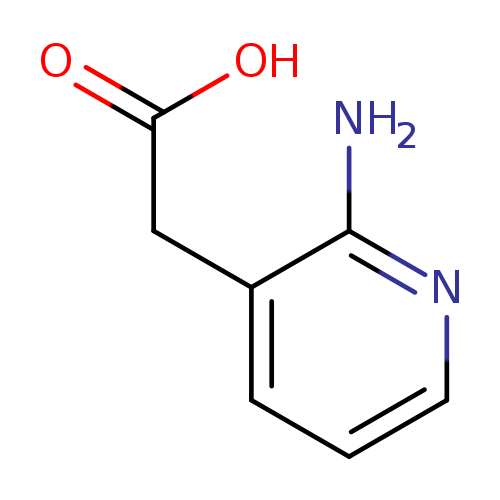 3-Pyridineacetic acid, 2-amino-