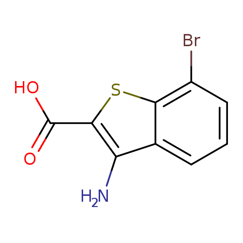 3-amino-7-bromo-1-benzothiophene-2-carboxylic acid