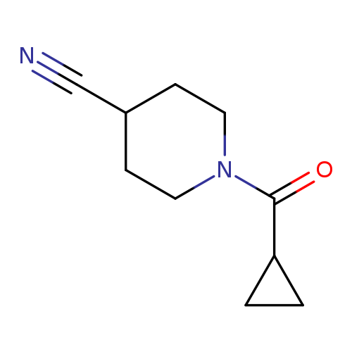 1-cyclopropanecarbonylpiperidine-4-carbonitrile