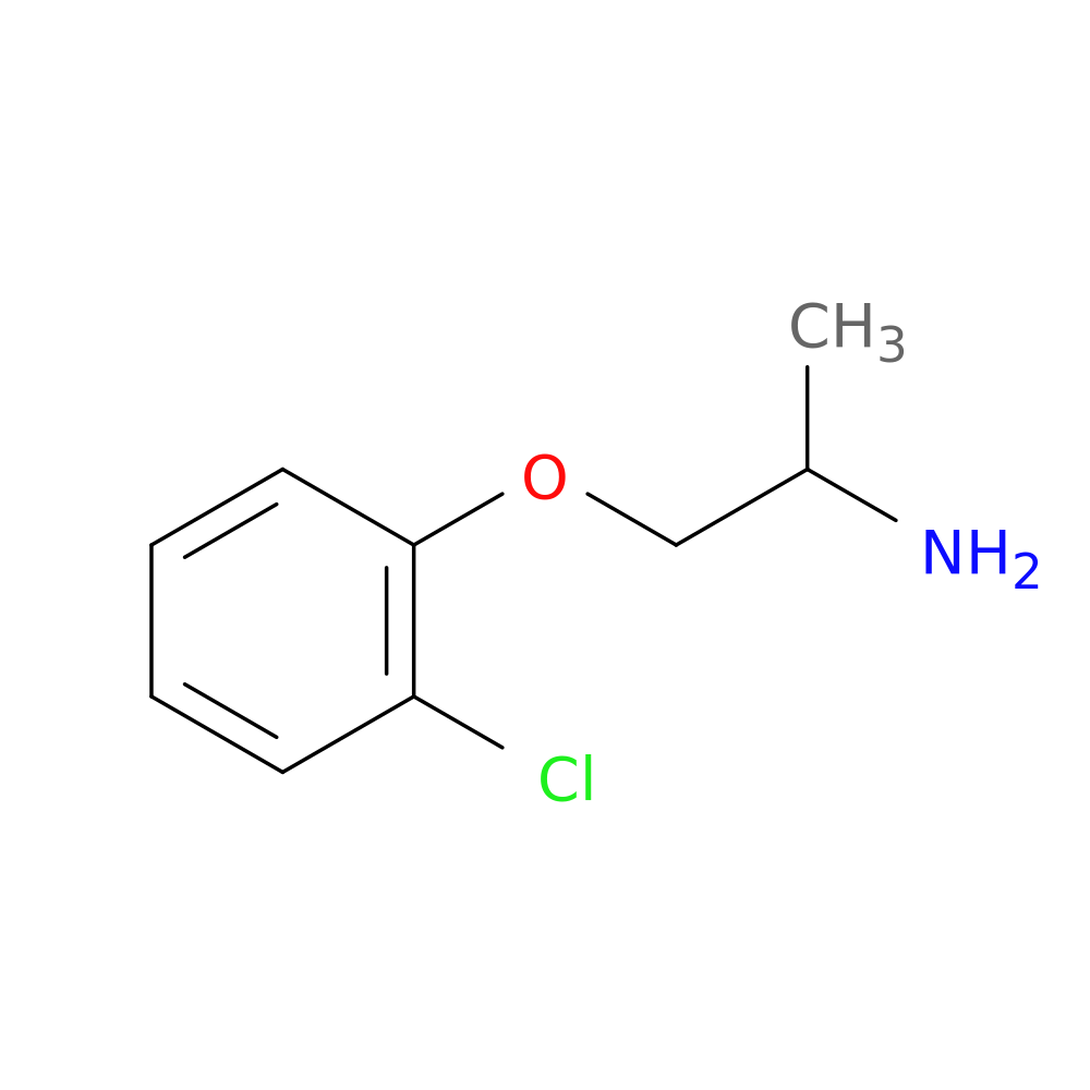 1-(2-chlorophenoxy)propan-2-amine