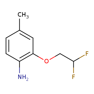 2-(2,2-difluoroethoxy)-4-methylaniline